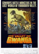 Miniature d'affiche américaine de 'La vallée de Gwangi'