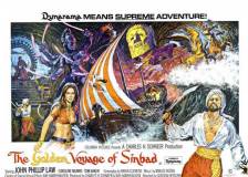 British poster thumbnail from 'The Golden Voyage of Sinbad'