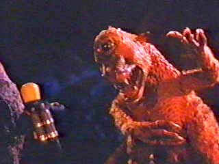Meeting of a strange monster - Journey to the Seventh Planet