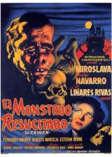 Miniature d'affiche mexicaine de 'Le Monstre ressuscité'