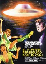 Miniature d'affiche espagnole de 'El hombre perseguido por un O.V.N.I.'
