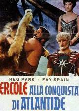Miniature d'affiche italienne de 'Hercule à la conquête de l'Atlantide'