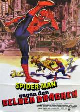 Miniature d'affiche allemande de 'Spider-Man défie le dragon'