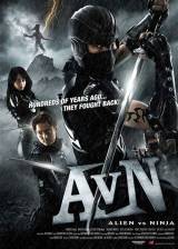 Miniature d'affiche américaine de 'Alien vs. Ninja'