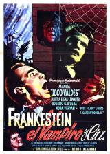 Miniature d'affiche mexicaine de 'Frankestein el vampiro y compañía'