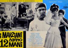 Miniature d'affiche italienne de 'I marziani hanno 12 mani'