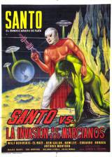 Miniature d'affiche mexicaine de 'Superman contre l'invasion des martiens'