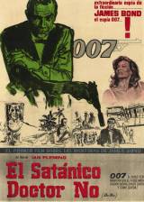 Miniature d'affiche argentine de 'James Bond 007 contre Dr. No'