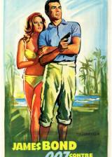 Miniature d'affiche française de 'James Bond 007 contre Dr. No'