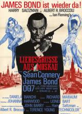 Miniature d'affiche allemande de 'Bons baisers de Russie'