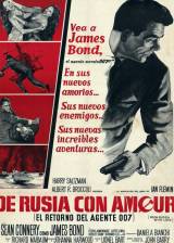 Miniature d'affiche argentine de 'Bons baisers de Russie'