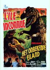 Miniature d'affiche belge de 'L'île inconnue'