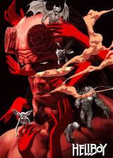 Miniature d'affiche américaine de 'Hellboy'