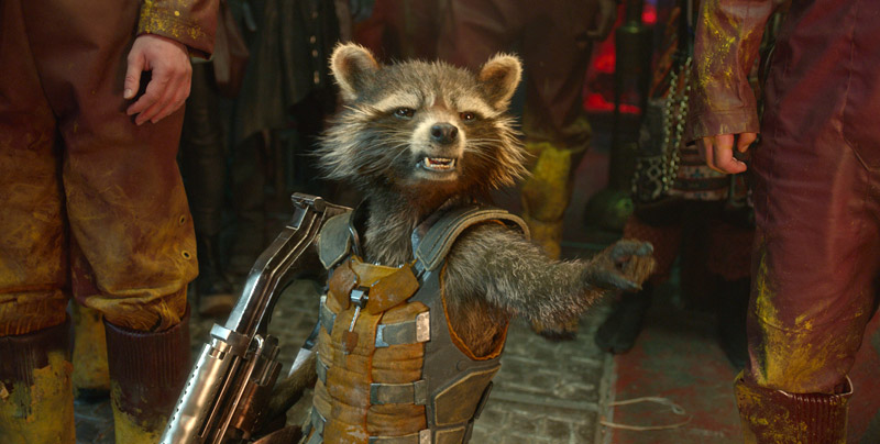 Rocket, un personnage très réussi - Les gardiens de la galaxie (Guardians of the Galaxy)
