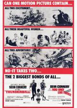 Miniature d'affiche américaine de 'On ne vit que deux fois'