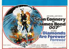 Miniature d'affiche britannique de 'Les diamants sont éternels'