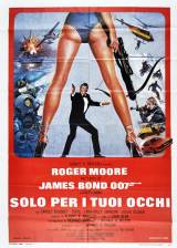 Miniature d'affiche italienne de 'Rien que pour vos yeux'