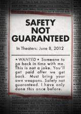 Miniature d'affiche inconnue de 'Safety Not Guaranteed'