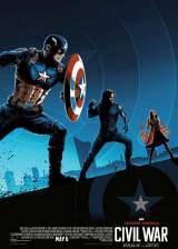 Miniature d'affiche américaine de 'Captain America : Civil War'