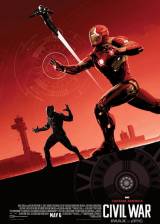 Miniature d'affiche américaine de 'Captain America : Civil War'