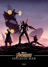 Miniature d'affiche américaine de 'Avengers: Infinity War'
