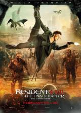 Miniature d'affiche américaine de 'Resident Evil : Chapitre final'