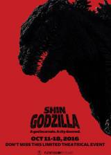Miniature d'affiche américaine de 'Godzilla Resurgence'