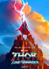 Miniature d'affiche américaine de 'Thor: Love and Thunder'