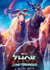 Miniature d'affiche américaine de 'Thor: Love and Thunder'