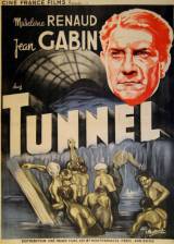 Miniature d'affiche française de 'Le tunnel'