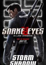 Miniature d'affiche américaine de ' Snake Eyes: G.I. Joe Origins'