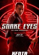 Miniature d'affiche américaine de ' Snake Eyes: G.I. Joe Origins'