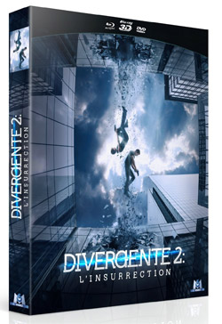 Blu-ray of Divergente 2 : L'insurrection [Combo Collector Blu-ray 3D +  Blu-ray + DVD] - SciFi-Movies